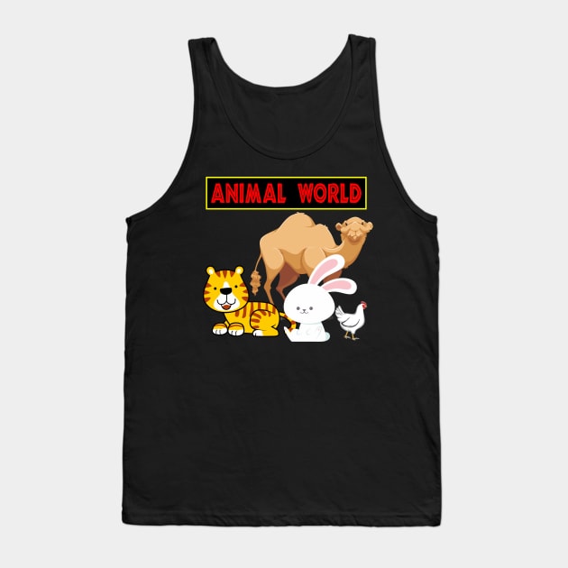 Animal world Tank Top by copacoba